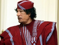 Ever stylish Gaddafi